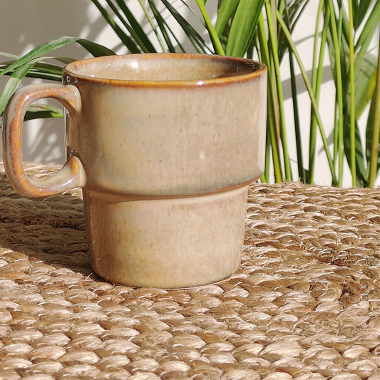 Stackable Porcelain Mugs (Earthy)