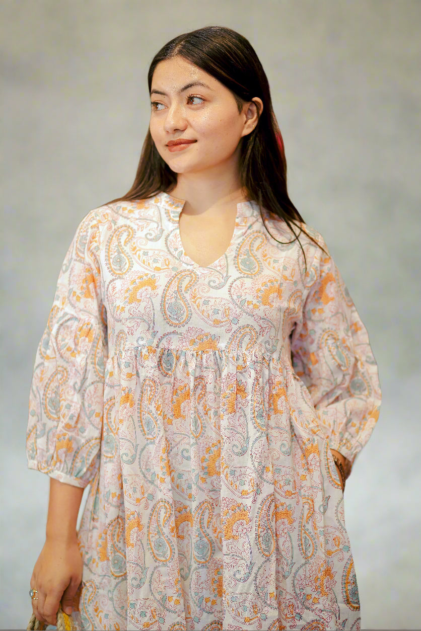 Paisley Boho Dress