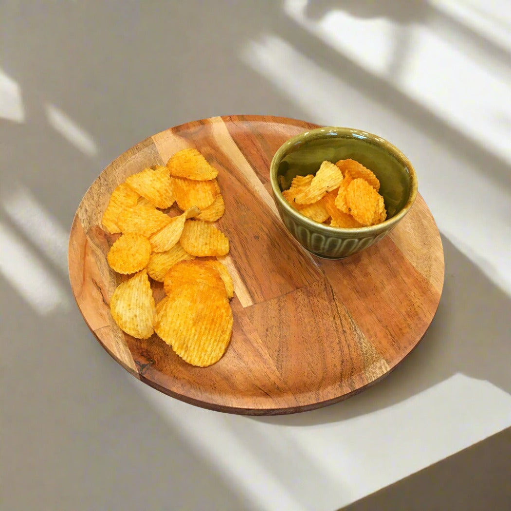 Wooden Serving Plates