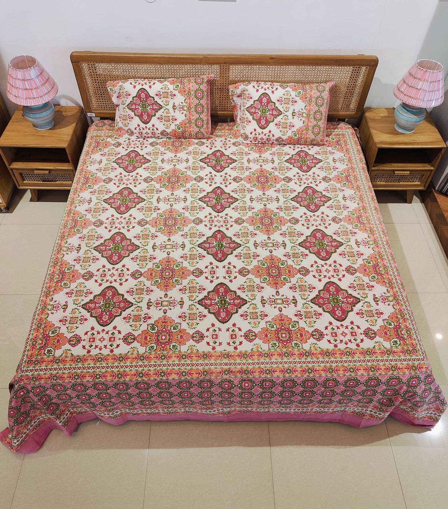 Mughal Bageecha Bedsheet