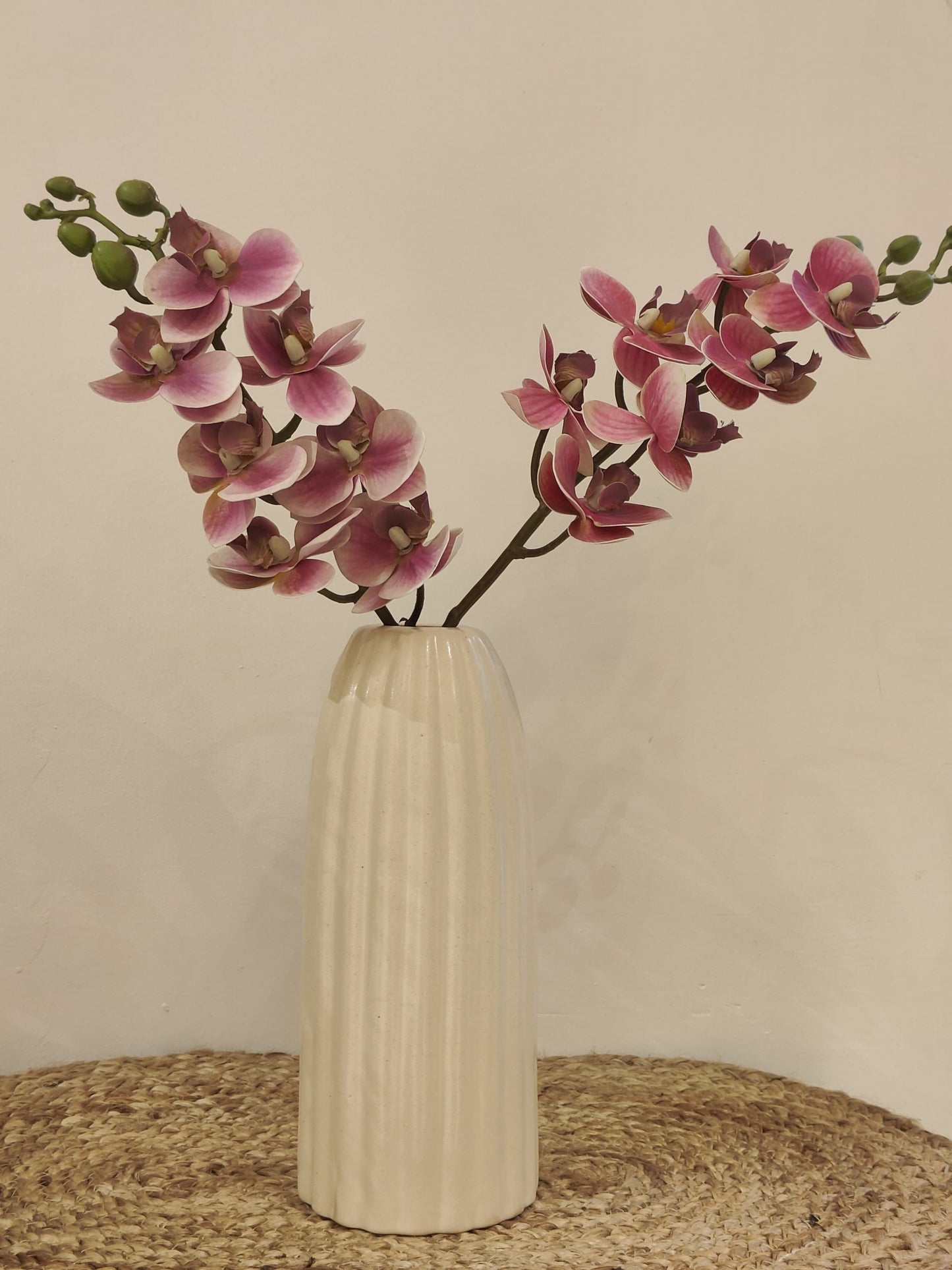 Ceramic Stripes Vase