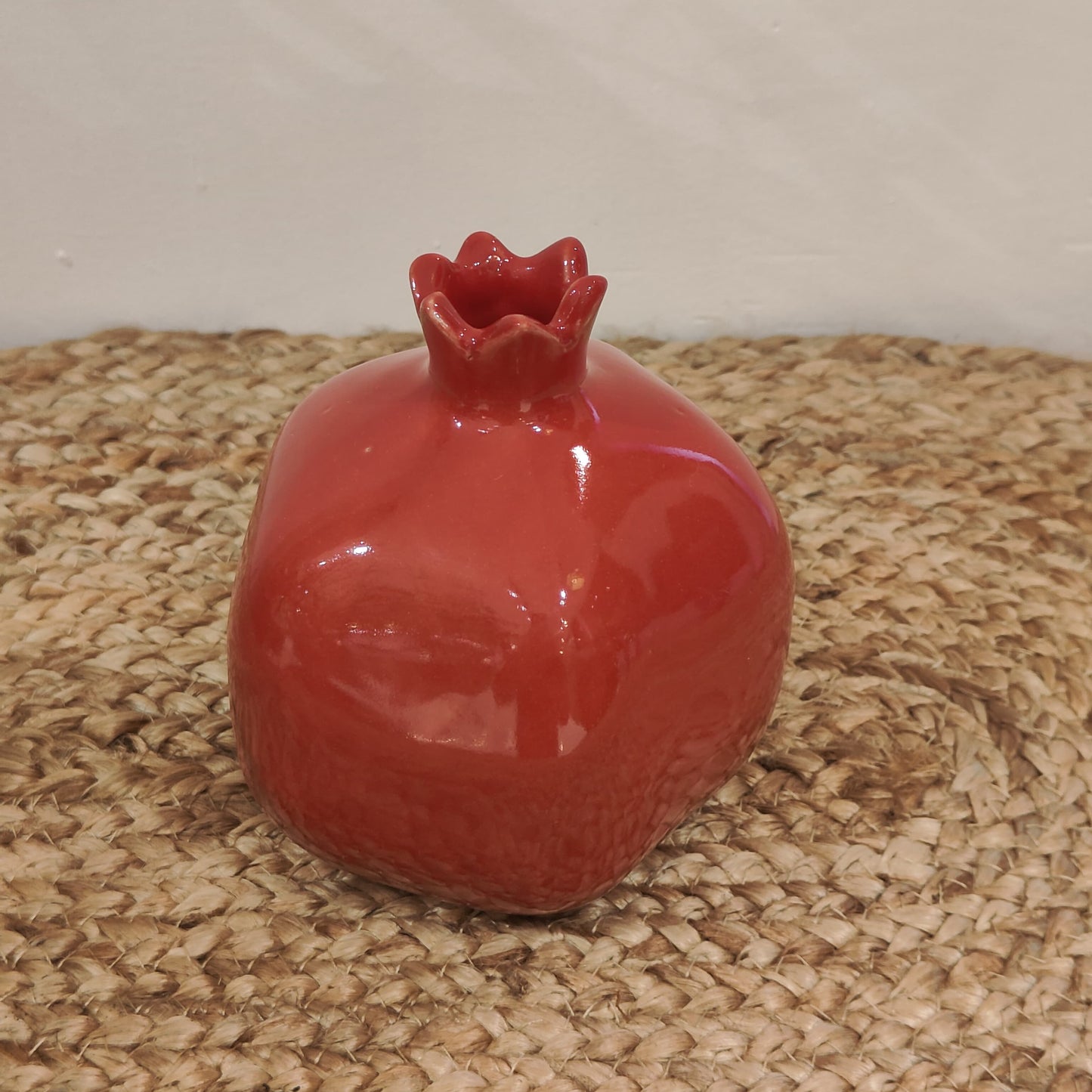 Ceramic Pomengranate Candle Stand