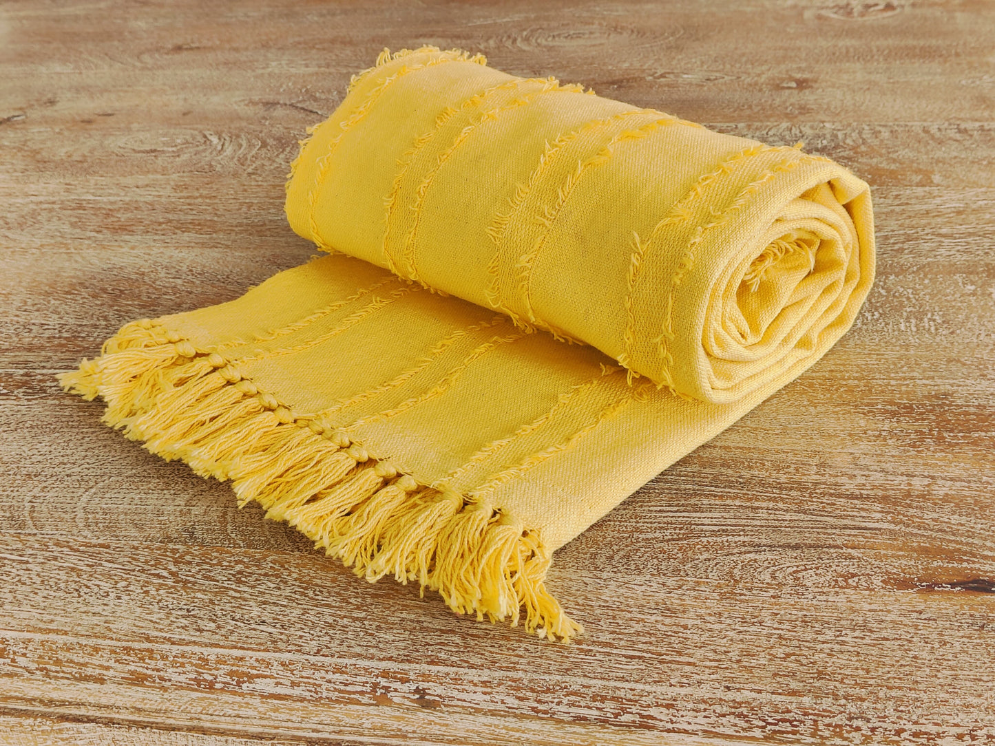 Sofa Throw Yellow