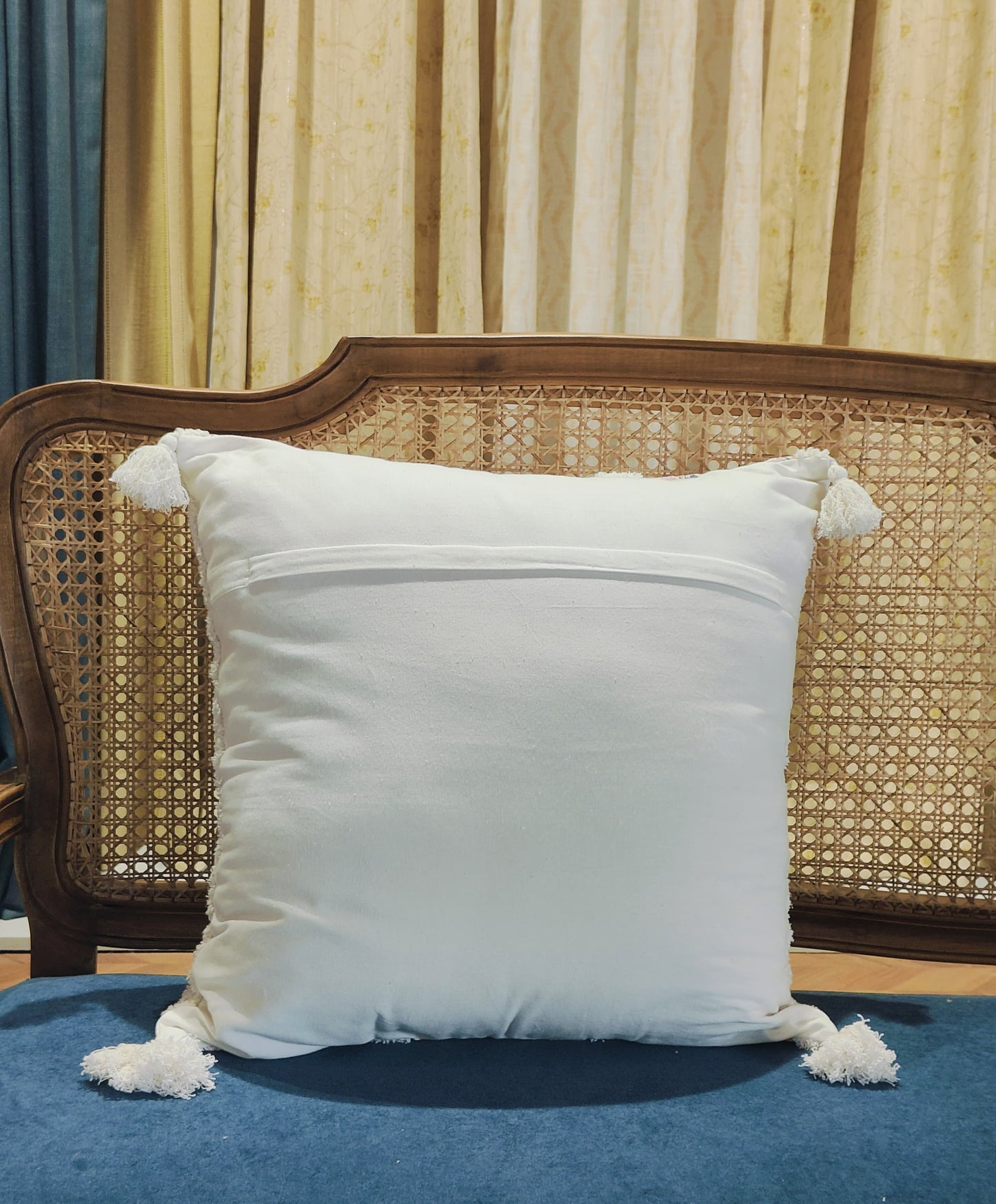 Abstract Tufted Cushion Cover