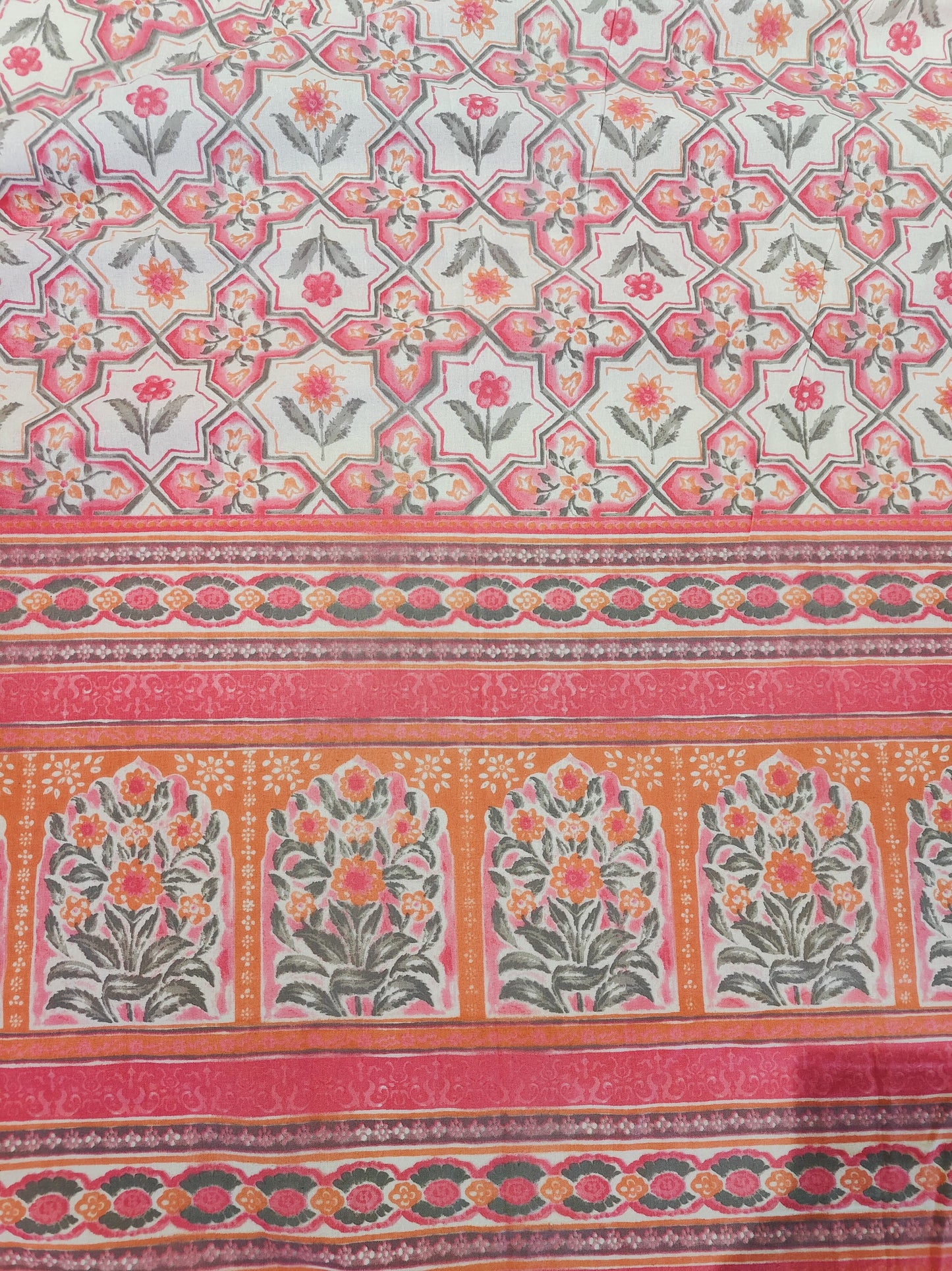 Gulab Bagh Cotton Bedsheet