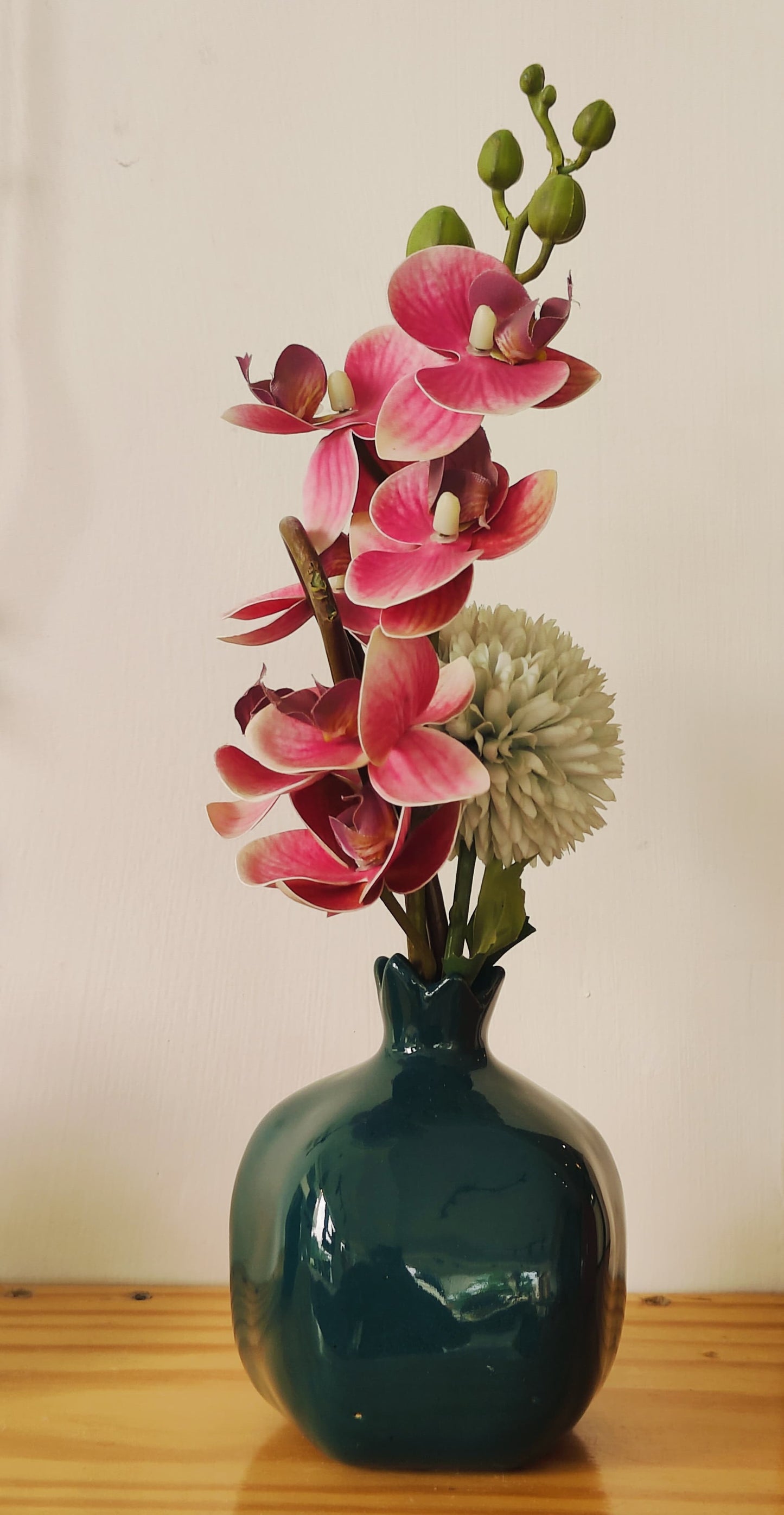 Ceramic Pomengranate Candle Holder
