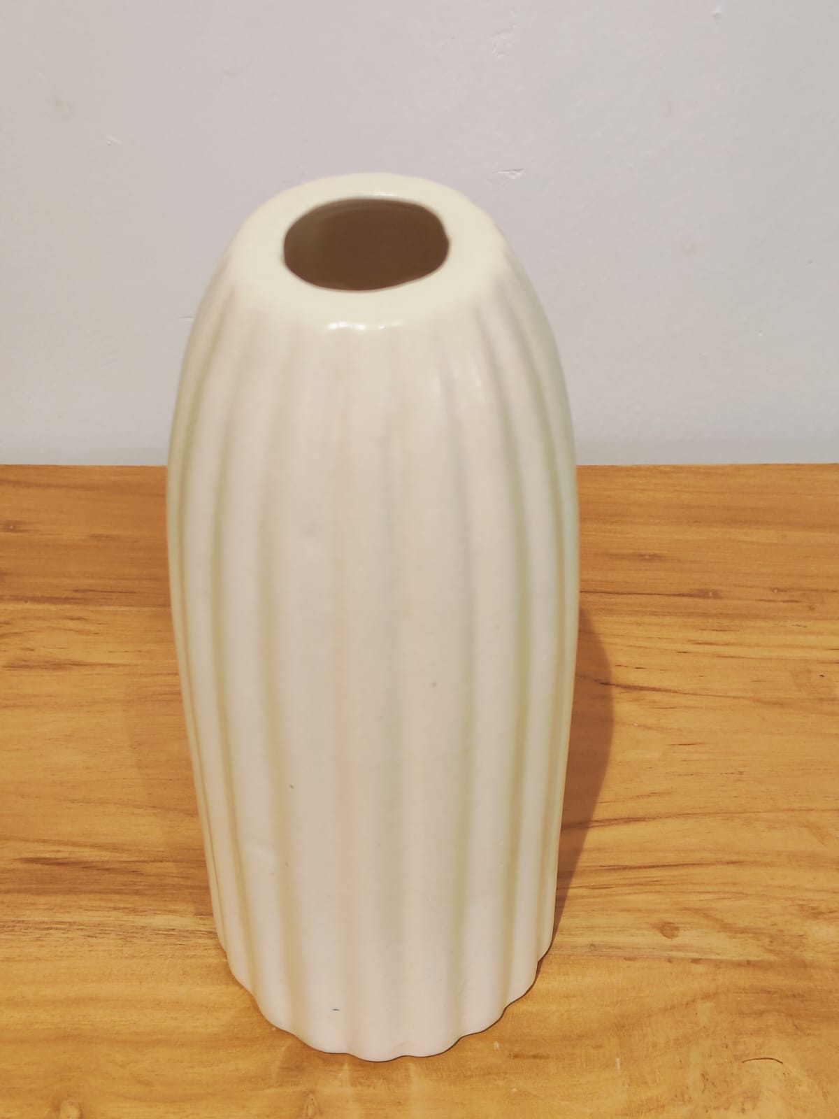SET OF 2 VASE CERAMIC STRIPES