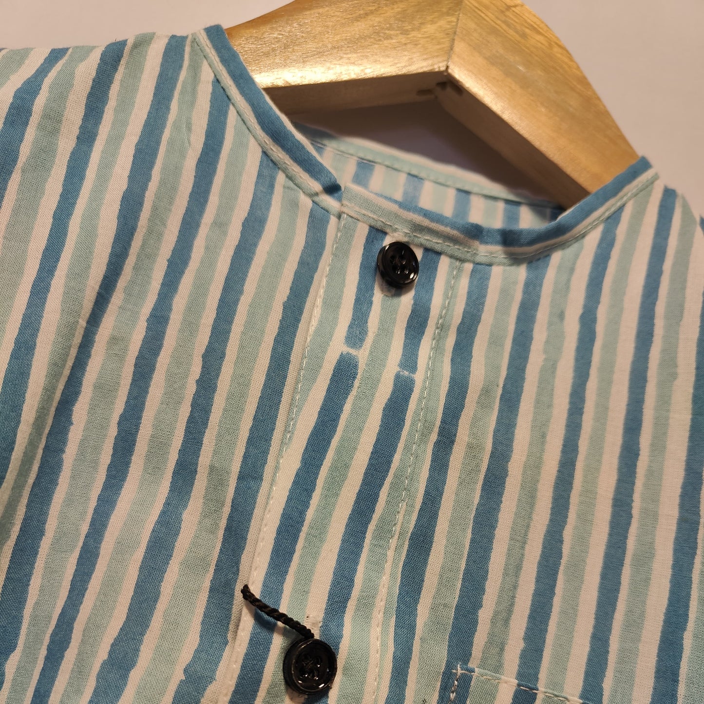 KIDS LOUNGEWEAR SET BLUE STRIPES