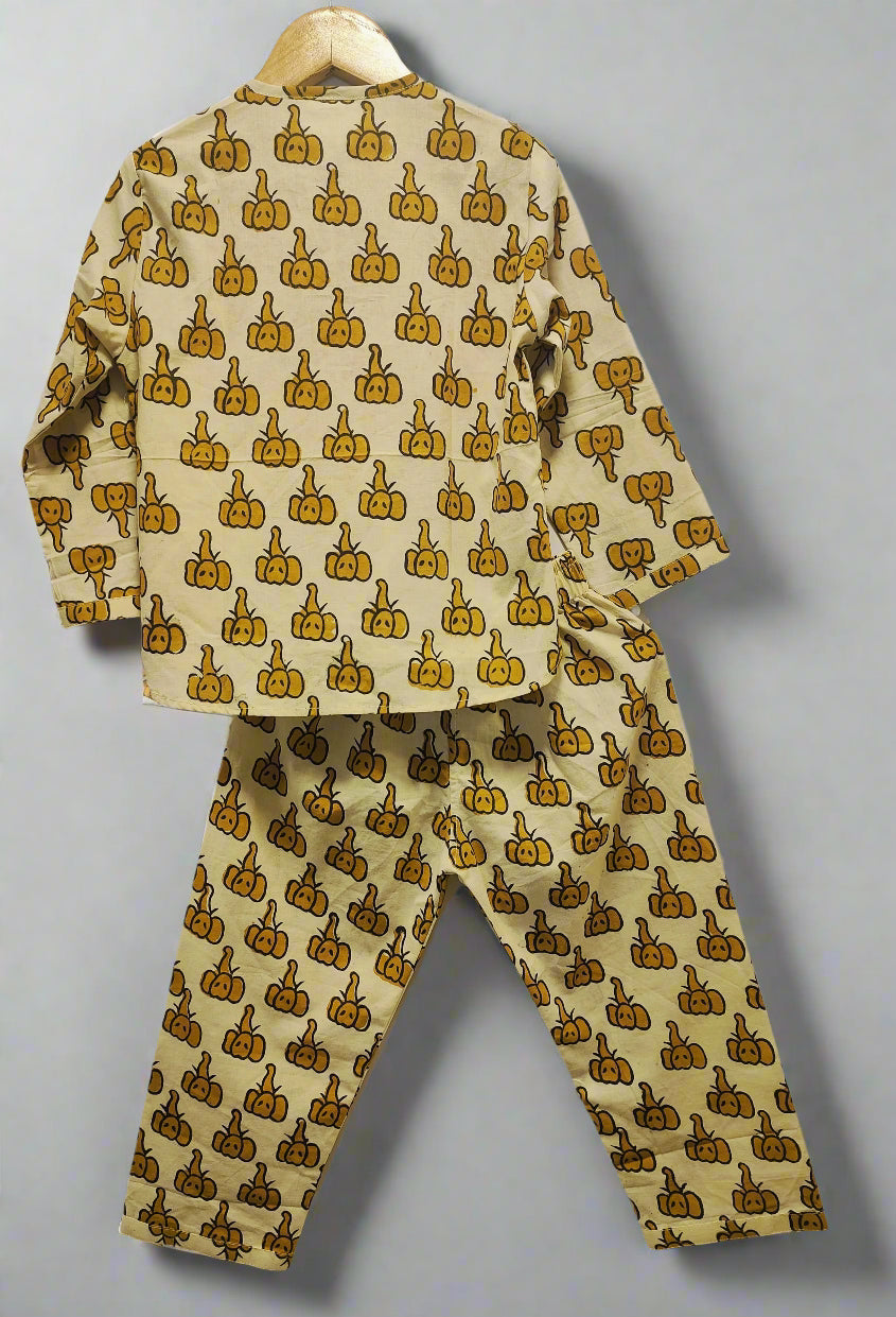KIDS LOUNGE WEAR GANESHA PRINT