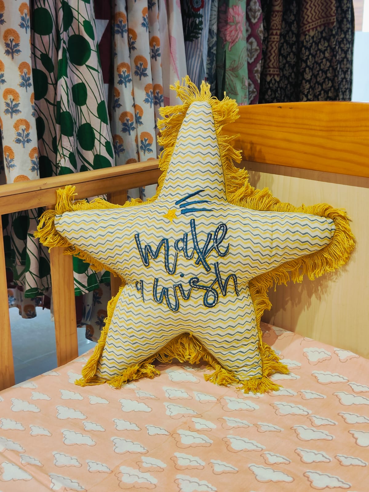 yellow Star Soft Toy