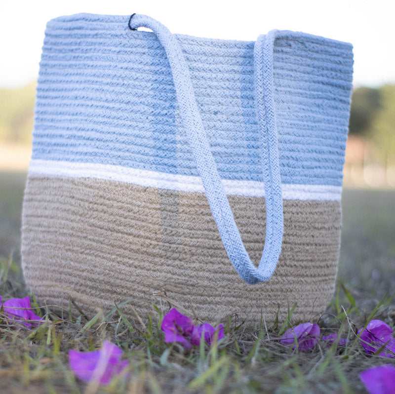 Jute Bag Blue