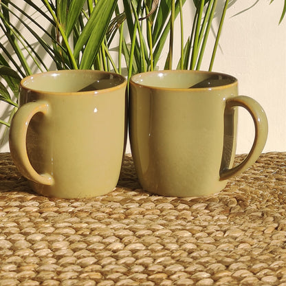 Rozana Porcelain Tea Mugs (Mint)