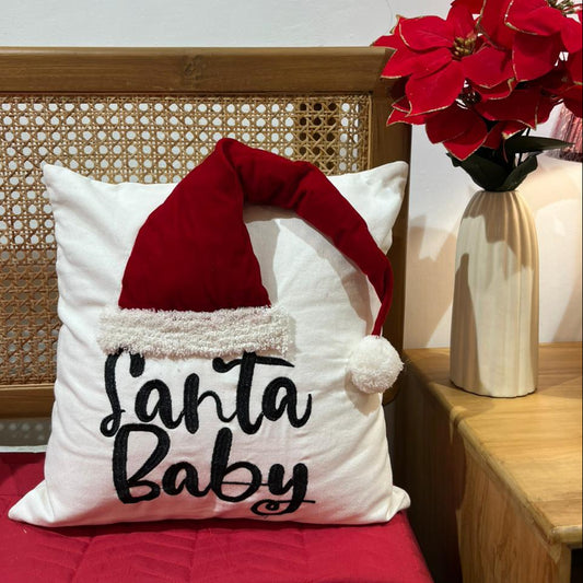 Santa Baby Cushion Cover