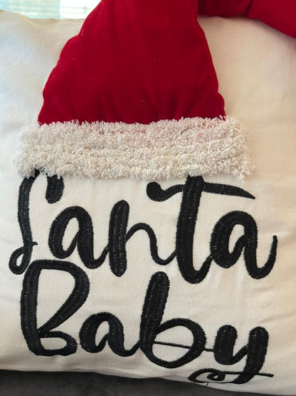 Santa Baby Cushion Cover