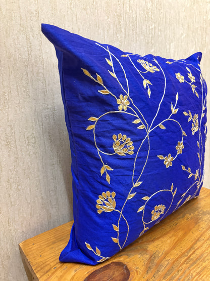 Embroider Gota Patti Cushion Cover