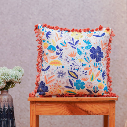 Gulmohar Cushion Cover-Multicolor