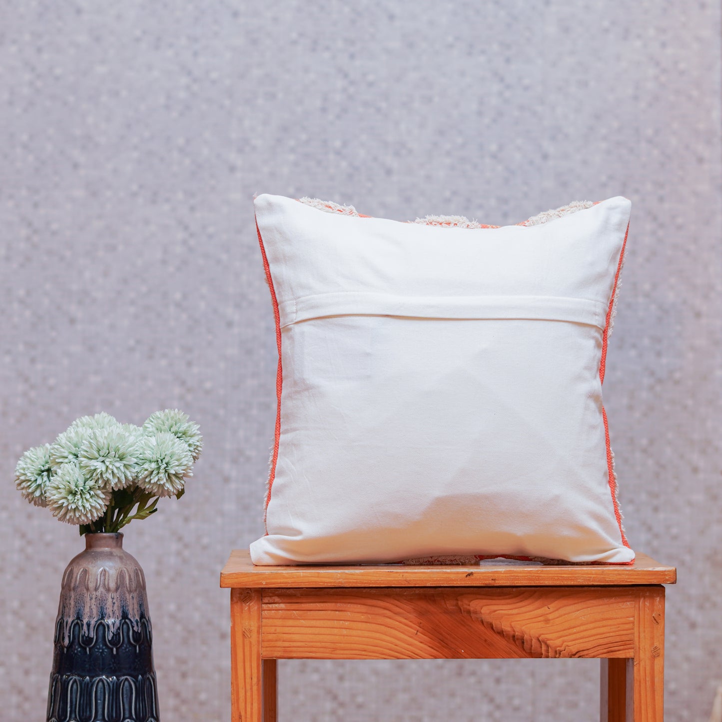 Moroccan Peach Sofa Cushion Cover