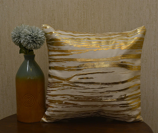 Gold Foil Cushion Cover