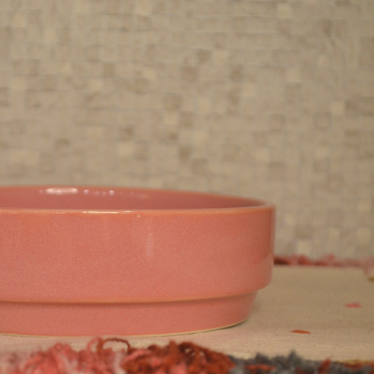 Pink Serving Bowls