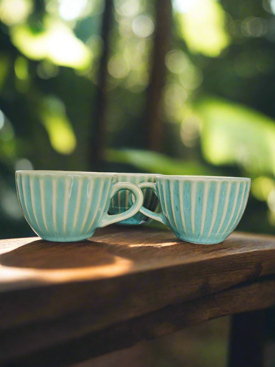 Evergreen Ripple Cups