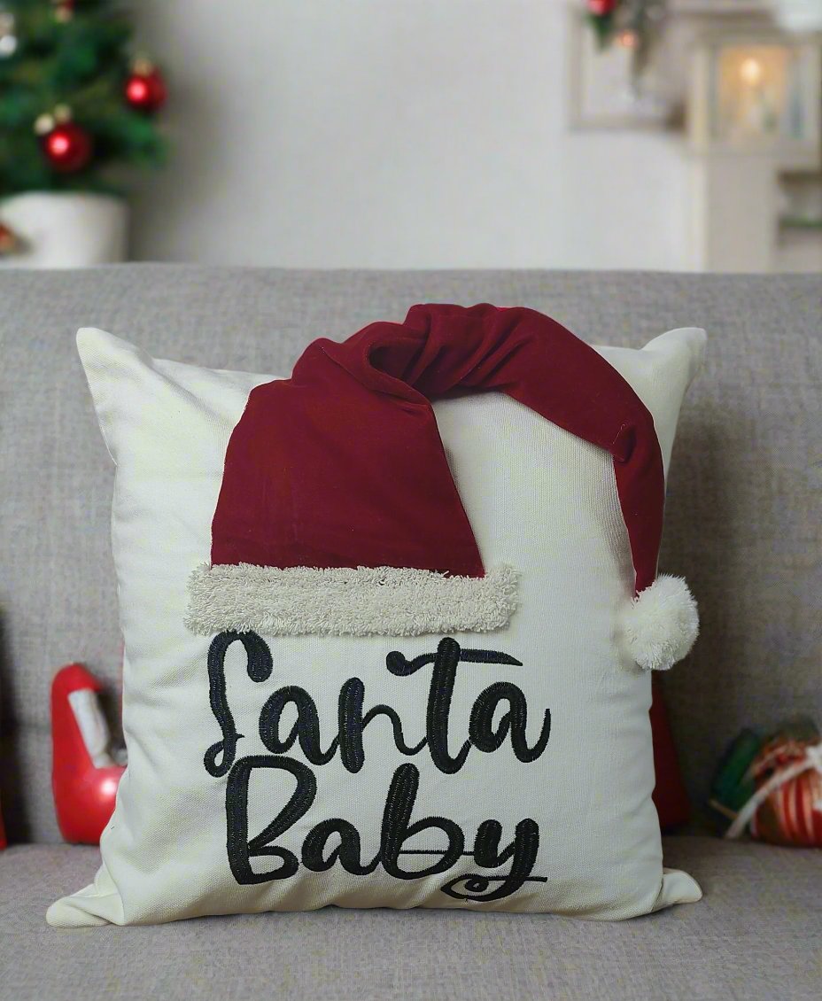 Santa baby Cushion Cover