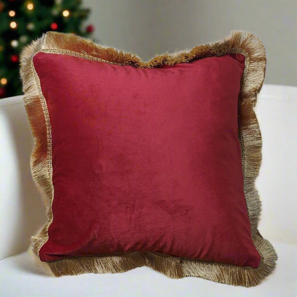 Velvet Pink Cushion Cover