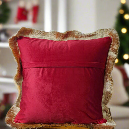 Velvet Pink Cushion Cover