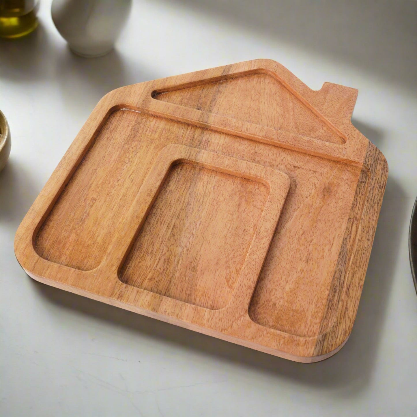 House Wooden Tray