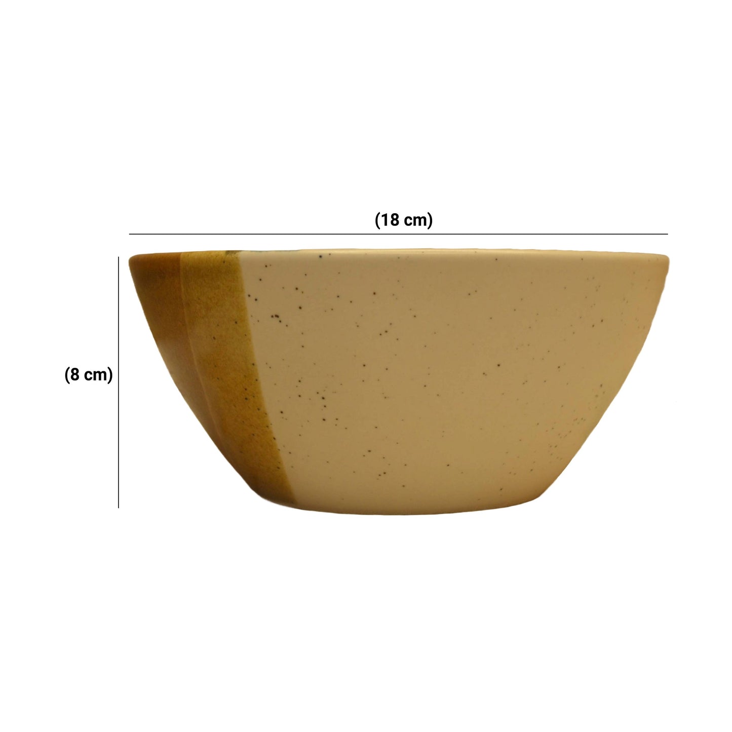 Bahaar Ceramic Serving Bowl- Multicolor