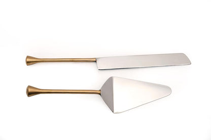 Toller Cake Server - Set Of 2