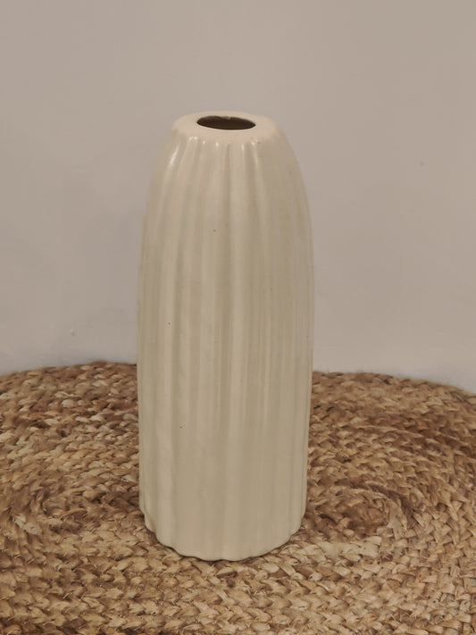 Ceramic Stripes Vase