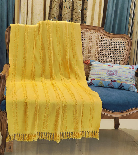 Sofa Throw Yellow