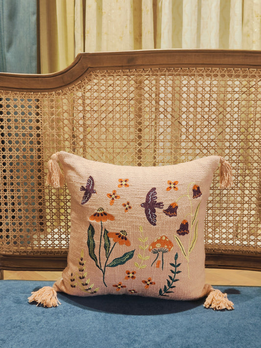 Bloom Light-Pink Cushion Cover