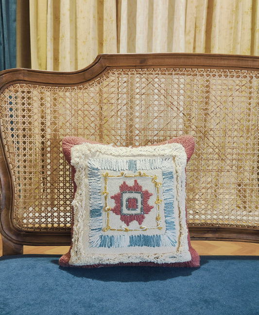 BOHEMIAN TUFTED CUSHION COVER
