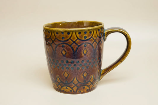 Brown Ceramic Coffee Mugs