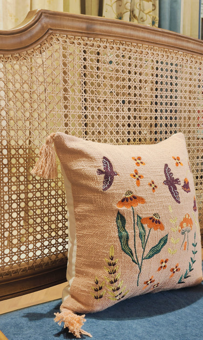 Bloom Light-Pink Cushion Cover