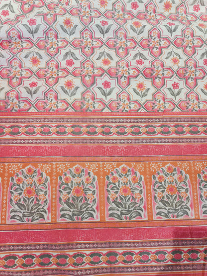 Gulab Bagh Cotton Bedsheet