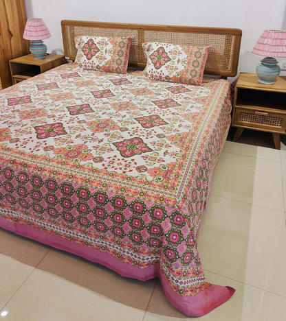 Mughal Bageecha Bedsheet