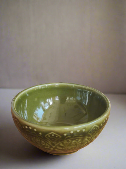 Set of 2 Verdant Bloom Bowl