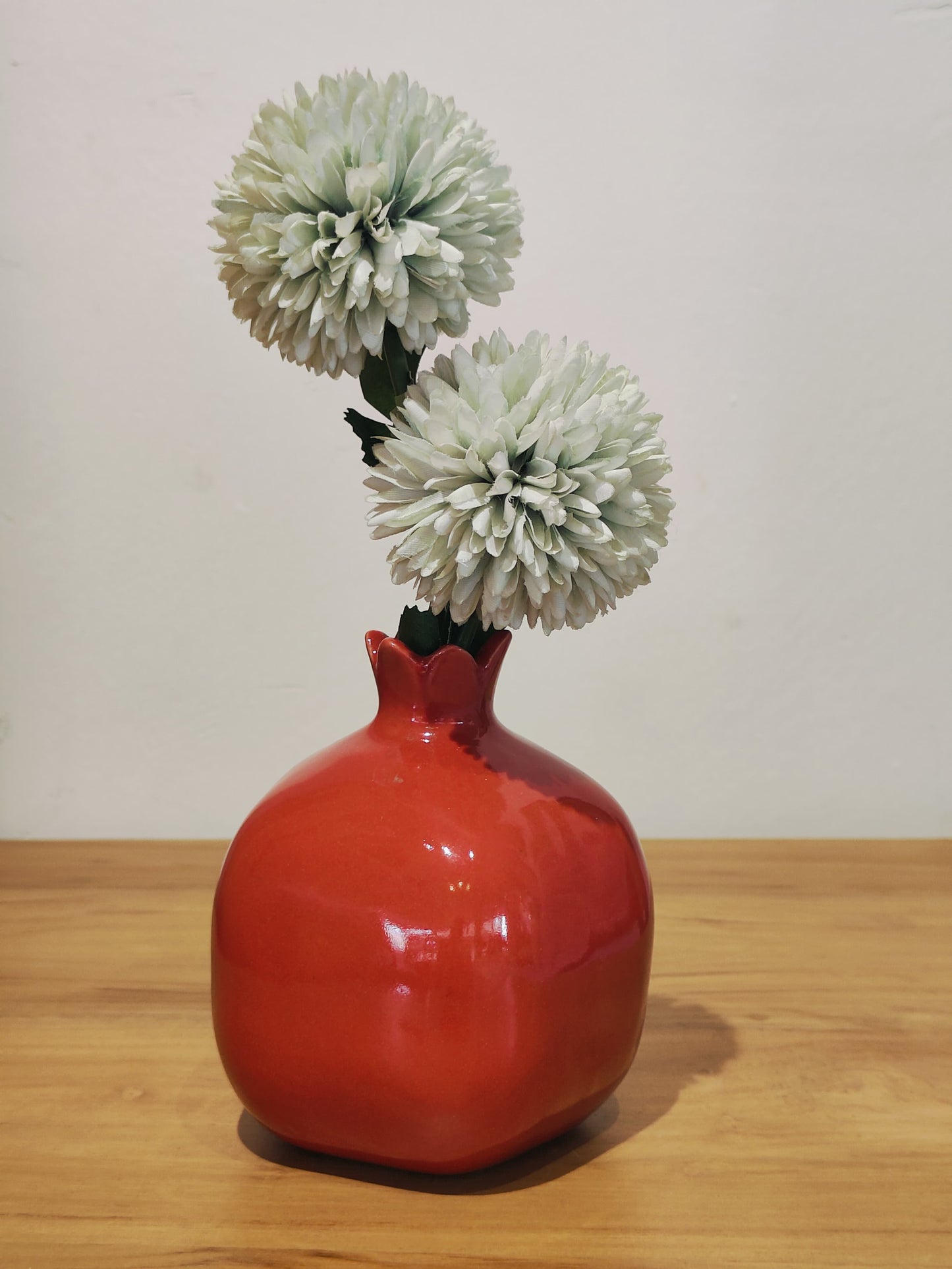 Ceramic Pomengranate  Candle Stand