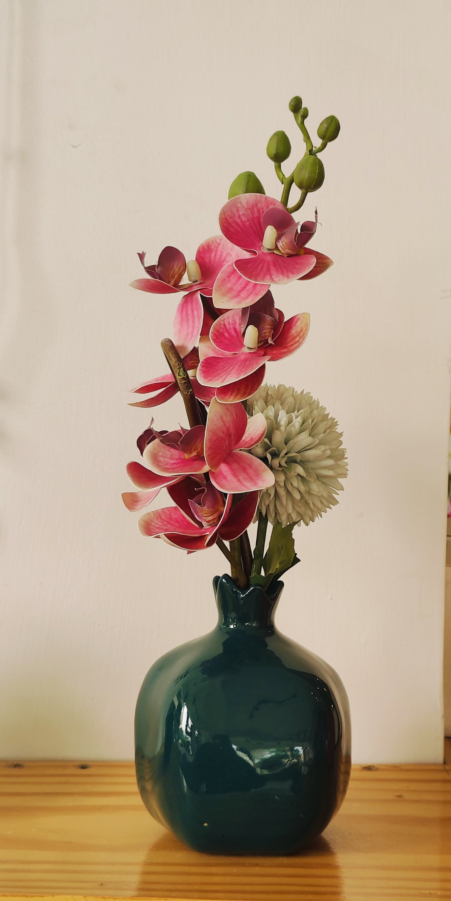 Ceramic Pomengranate Candle Holder
