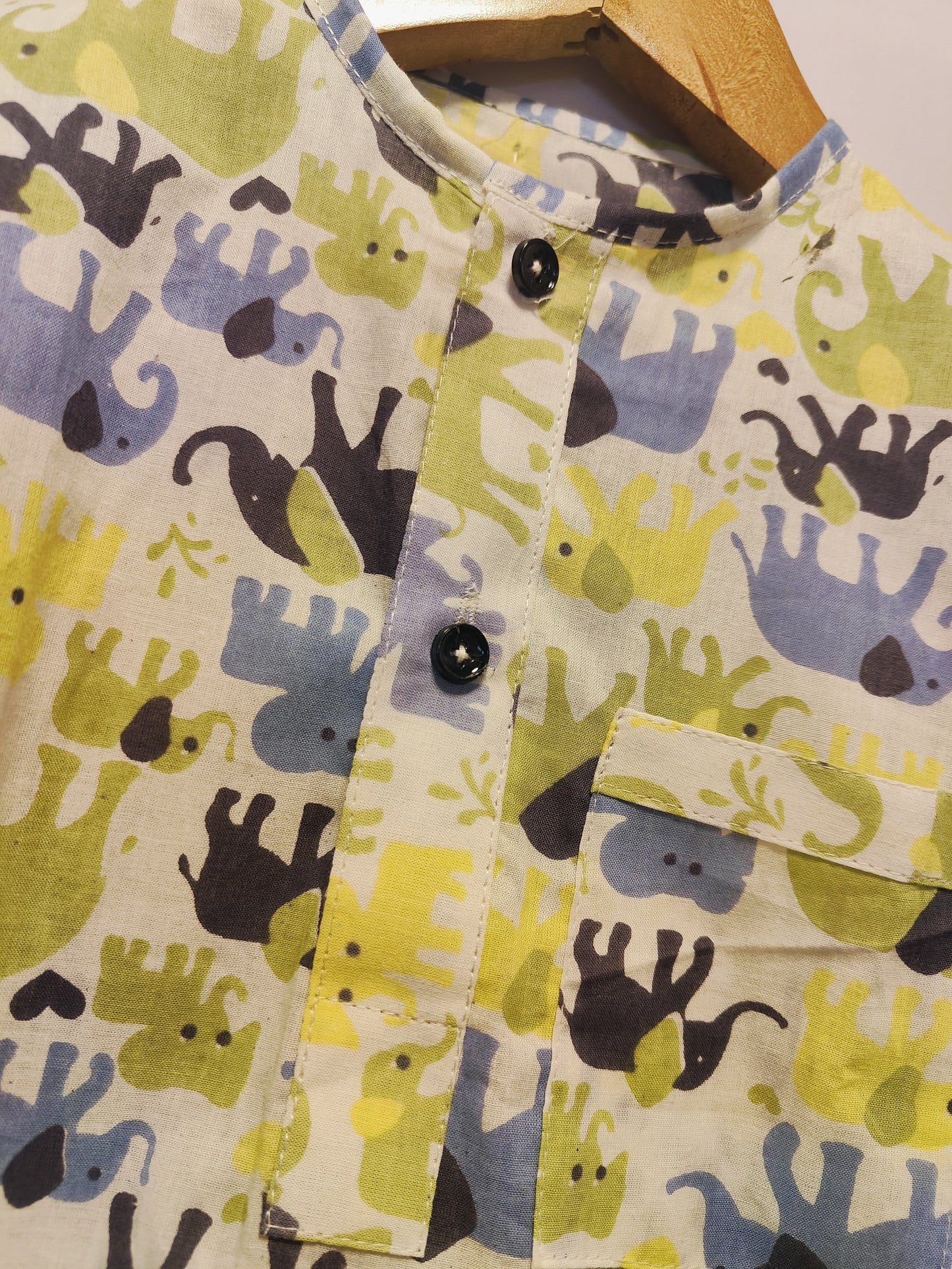 KIDS LOUNGE WEAR ELEPANT PRINT