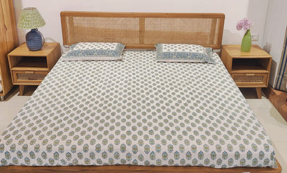 Cotton Fitted Bedsheet Set