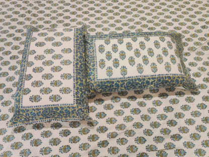 Cotton Fitted Bedsheet Set