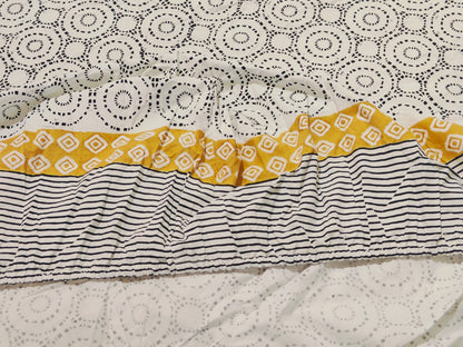 Cotton fitted Bedsheet Set