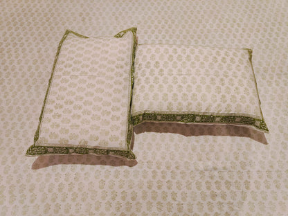 🌿 Meadow Mist Fitted Bedsheet Set