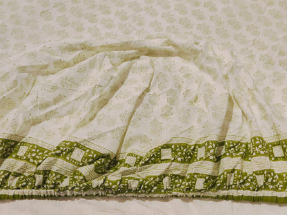 🌿 Meadow Mist Fitted Bedsheet Set