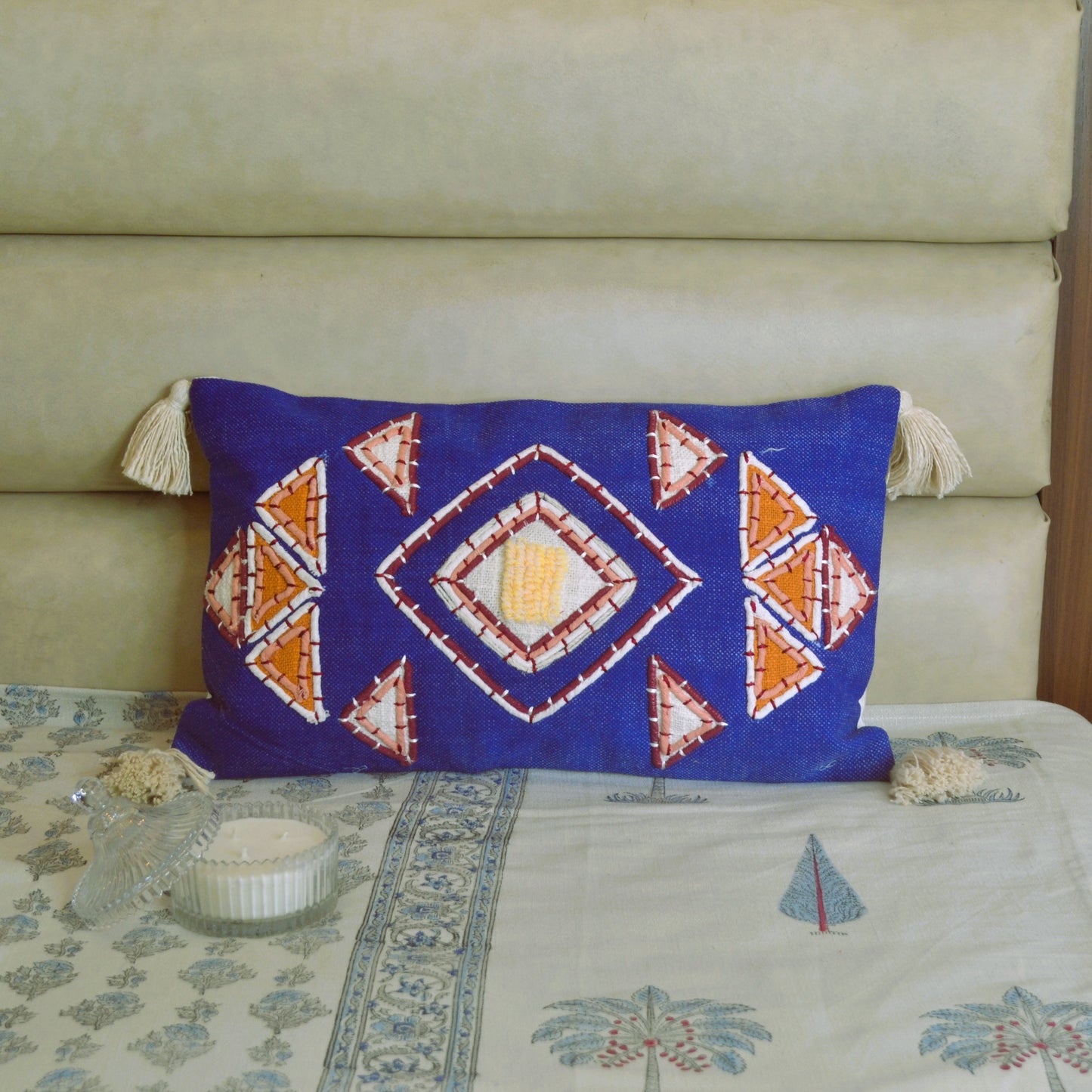 Boho Tufted Cushion Cover