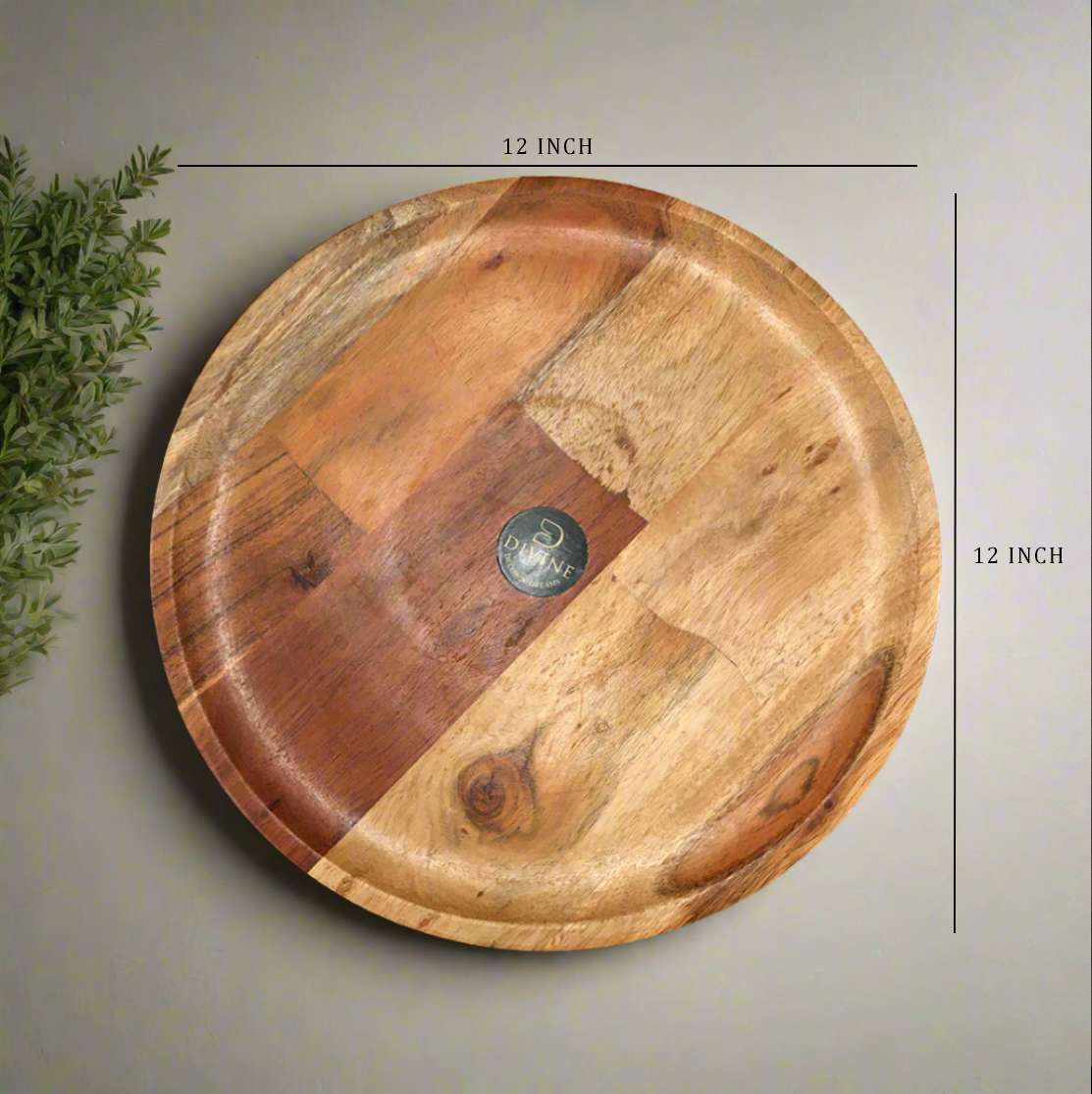 Wooden Serving Plates