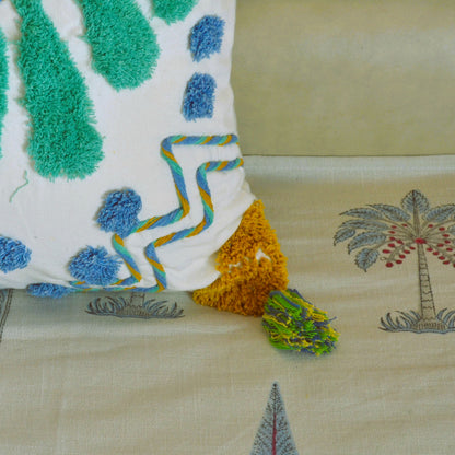 Garden Tufted Cushion Cover